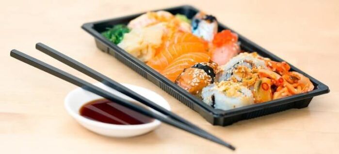 Japońskie jedzenie dietetyczne w celu schudnięcia