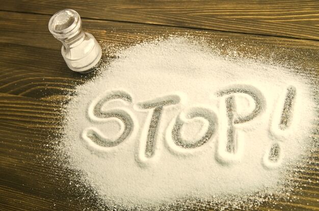 sól jako produkt zabroniony na zapalenie trzustki
